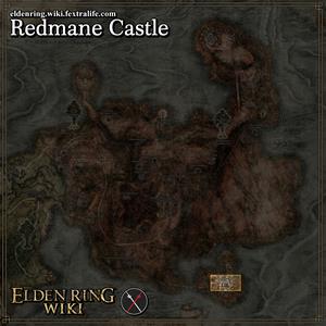 redmane castle location map elden ring wiki guide 300px