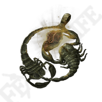 sacred scorpion charm talisman elden ring wiki guide 200px