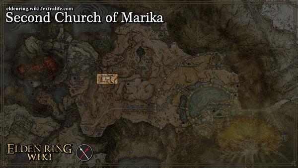 second church of marika location map elden ring wiki guide 600px