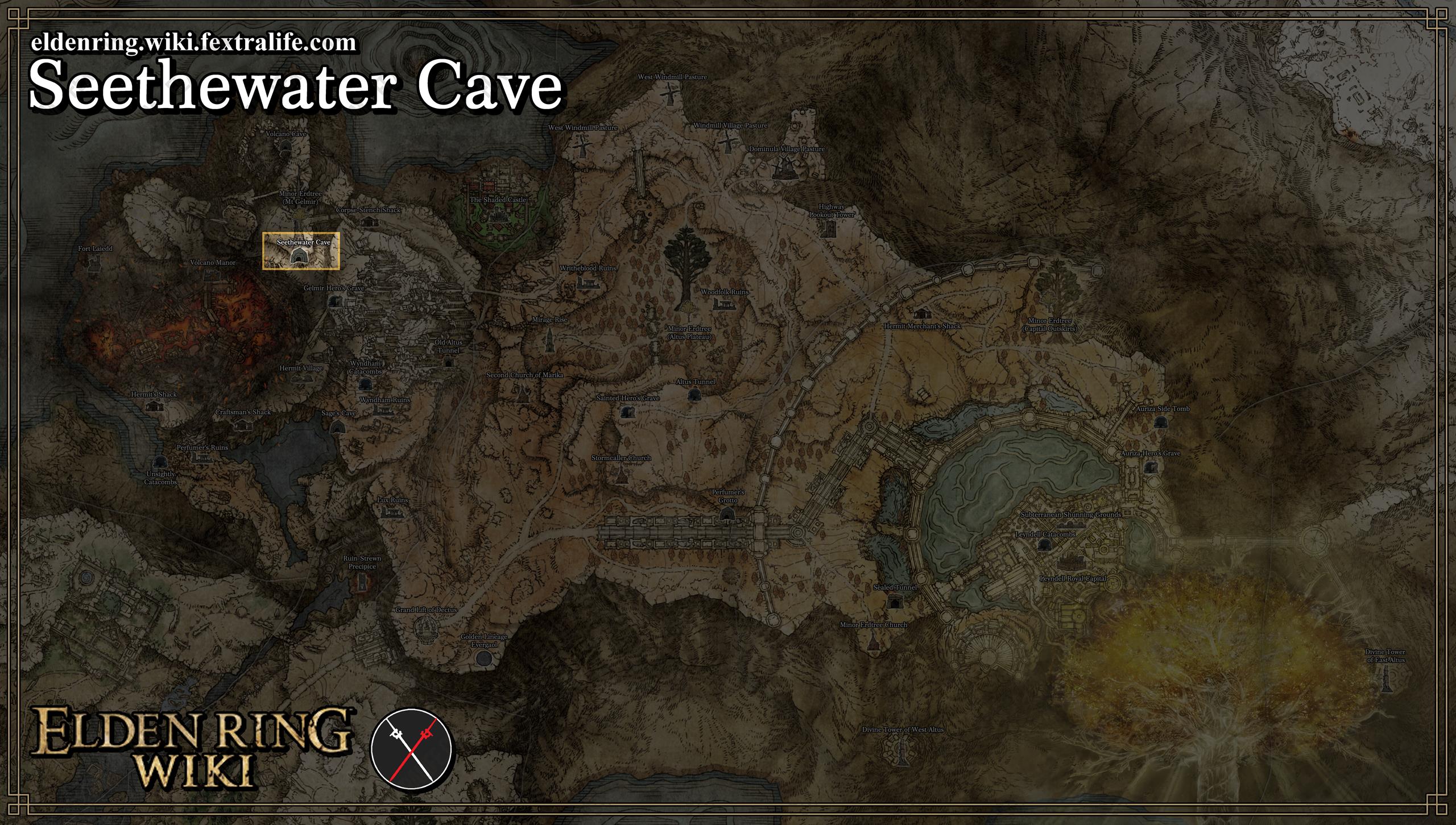 Seethewater Cave   Elden Ring Wiki