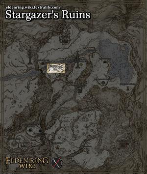 stargazer's ruins location map elden ring wiki guide 300px