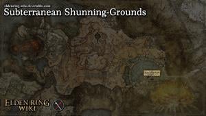 subterranean shunning grounds location map elden ring wiki guide 300px