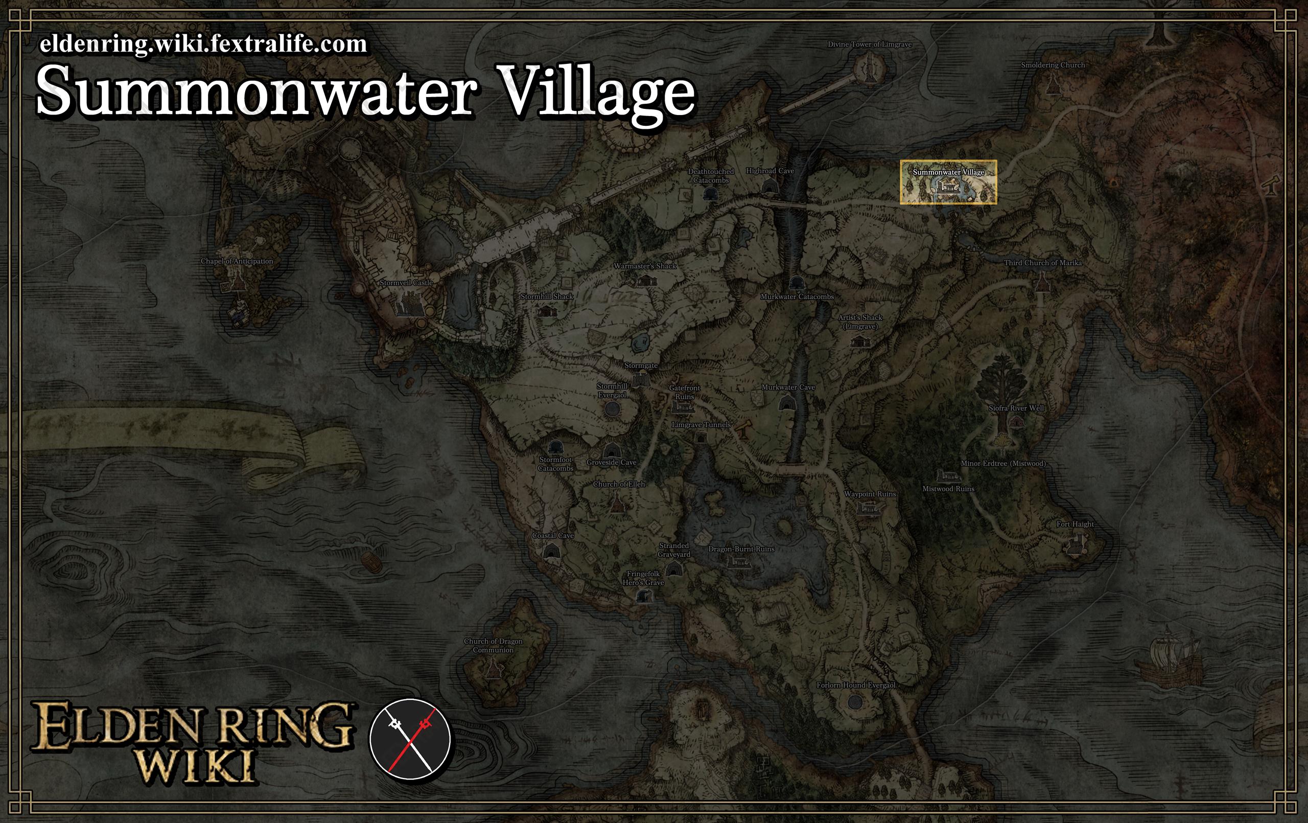Summonwater Village walkthrough, items, enemies, and boss
