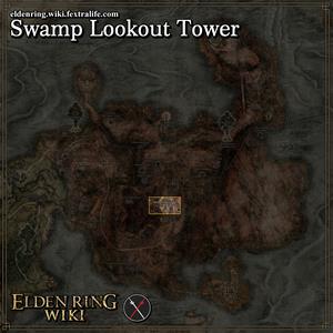 swamp lookout tower location map elden ring wiki guide 300px