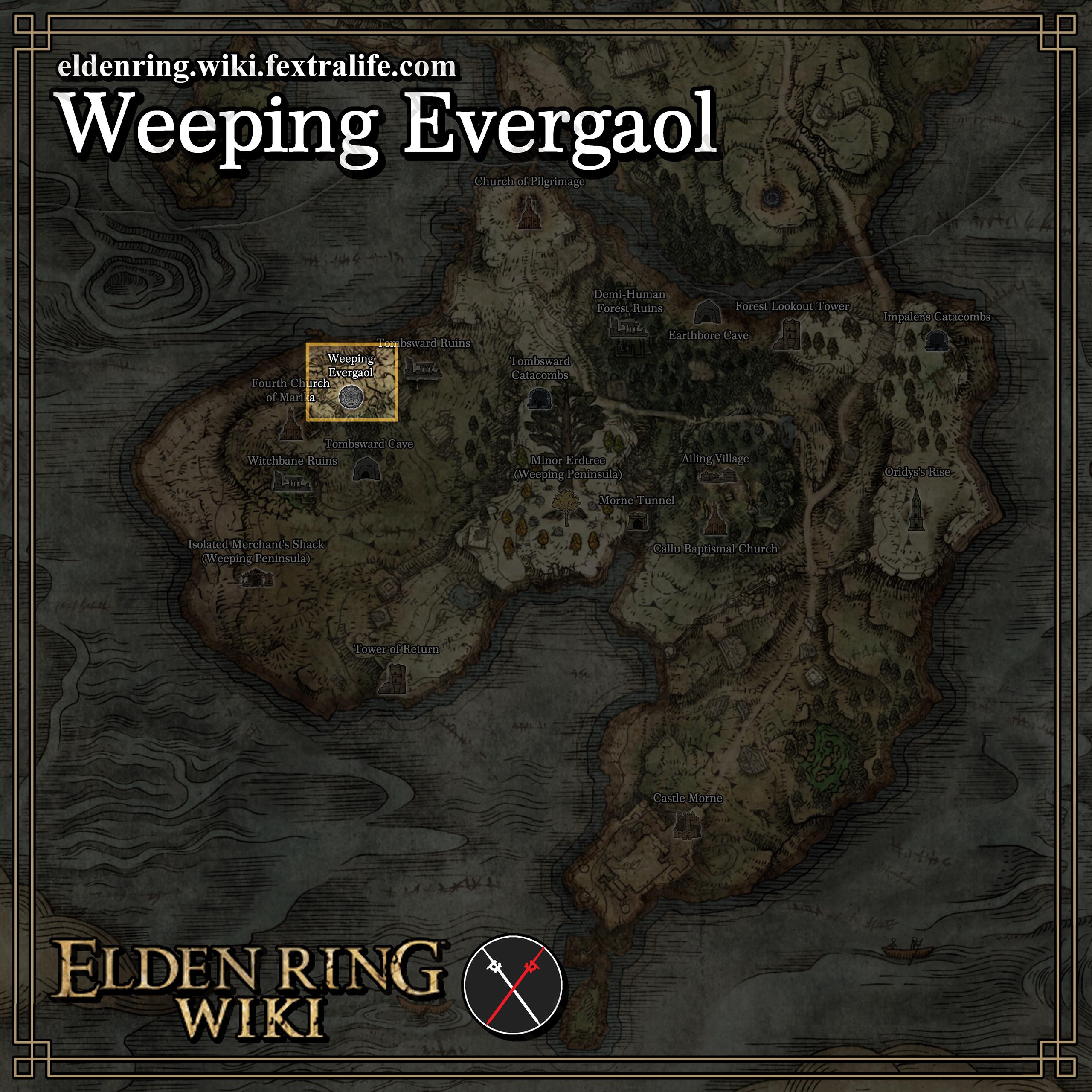 Elden Ring - Weeping Evergaol - Radagon's Scarseal - GEEKPLAY