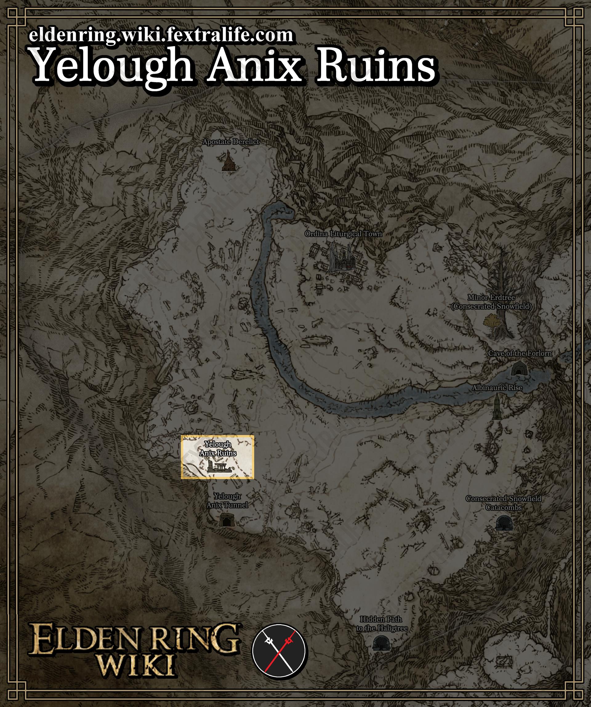 Yelough Anix Ruins Elden Ring Wiki