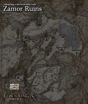 zamor ruins location map elden ring wiki guide 300px